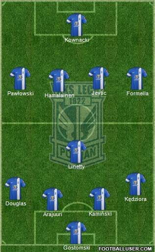 Lech Poznan Formation 2014