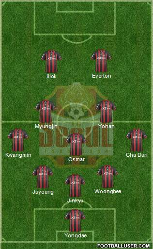 FC Seoul Formation 2014