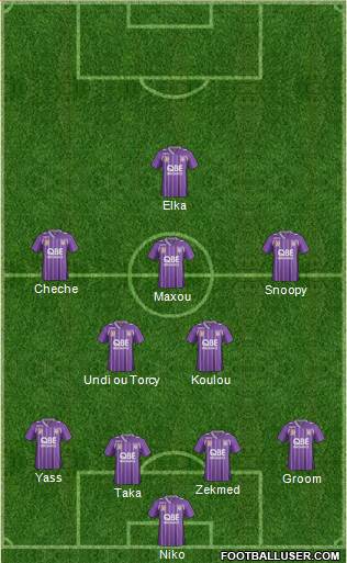 Perth Glory Formation 2014