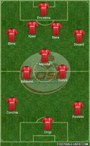 LOSC Lille Métropole Formation 2014