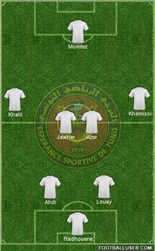 Espérance Sportive de Tunis Formation 2014