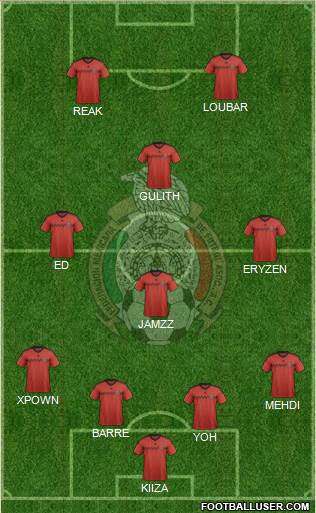 Mexico Formation 2014