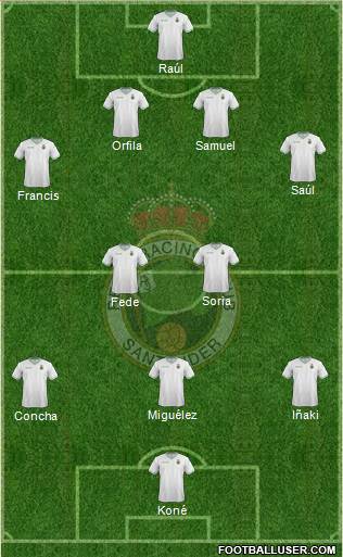 R. Racing Club S.A.D. Formation 2014