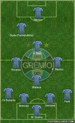 Grêmio FBPA Formation 2014