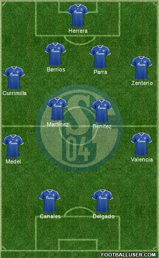 FC Schalke 04 Formation 2014