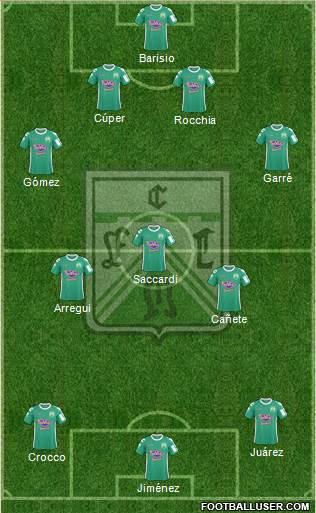 Ferro Carril Oeste Formation 2014