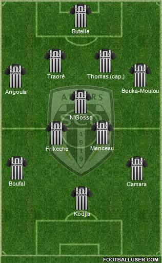 Angers SCO Formation 2014