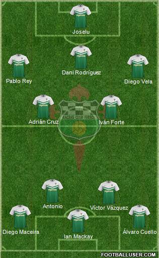 Racing Club de Ferrol S.A.D Formation 2014