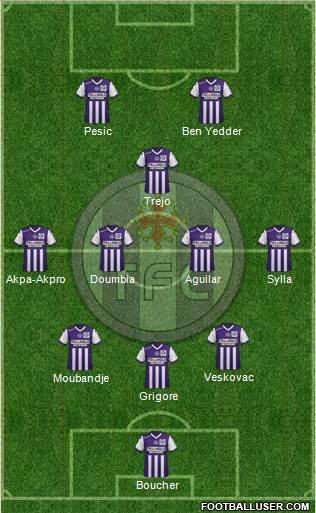 Toulouse Football Club Formation 2014