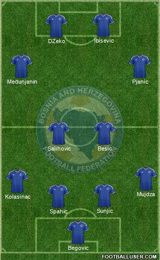 Bosnia and Herzegovina Formation 2014