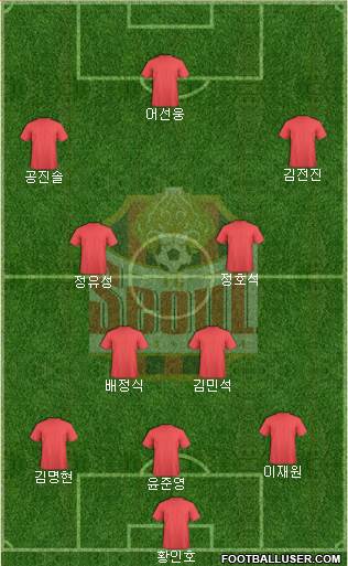 FC Seoul Formation 2014