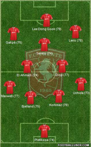 FC Twente Formation 2014