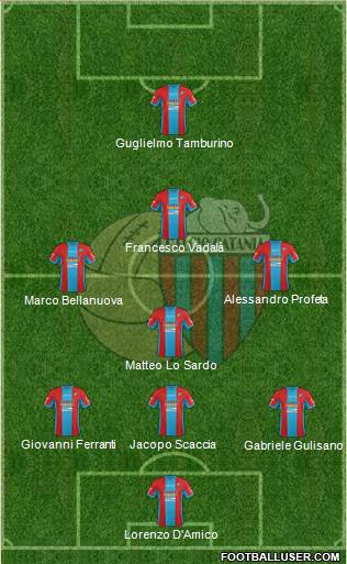 Catania Formation 2014