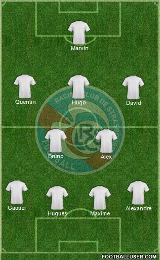 Racing Club de Strasbourg-Football Formation 2014