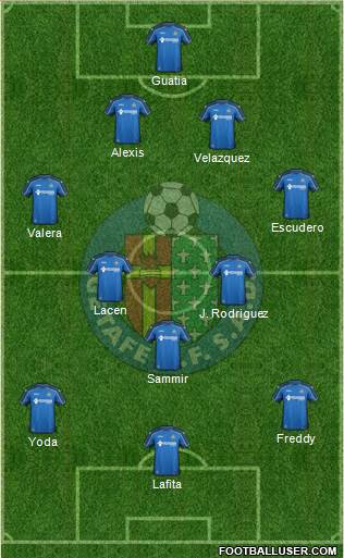 Getafe C.F., S.A.D. Formation 2014