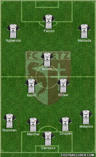 Football Club de Metz Formation 2014