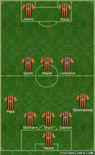 Hull City Formation 2014