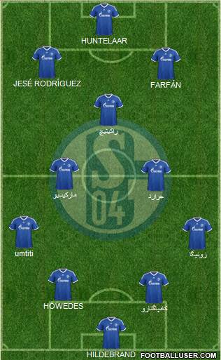 FC Schalke 04 Formation 2014