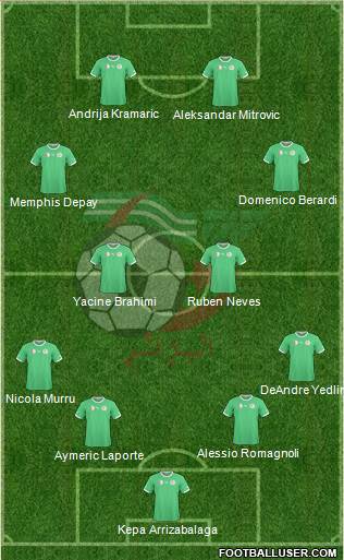 Algeria Formation 2014