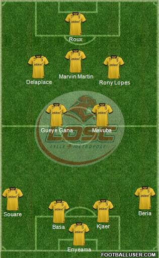 LOSC Lille Métropole Formation 2014