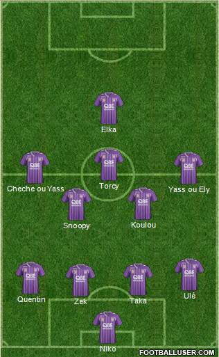 Perth Glory Formation 2014