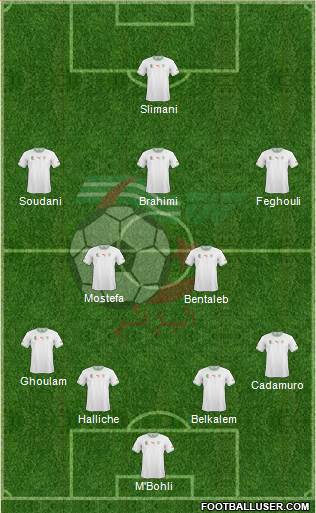 Algeria Formation 2014