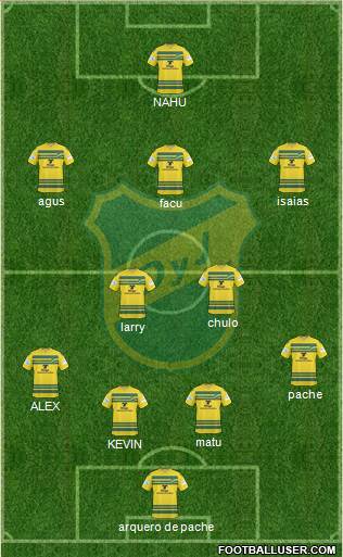 Defensa y Justicia Formation 2014