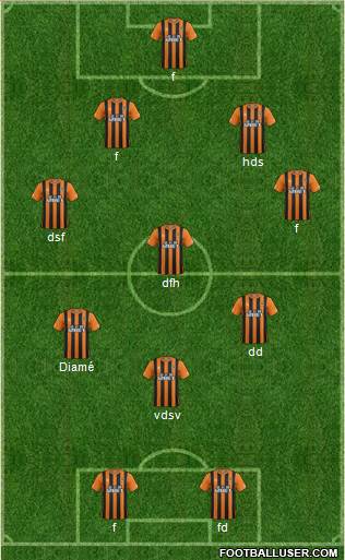 Hull City Formation 2014