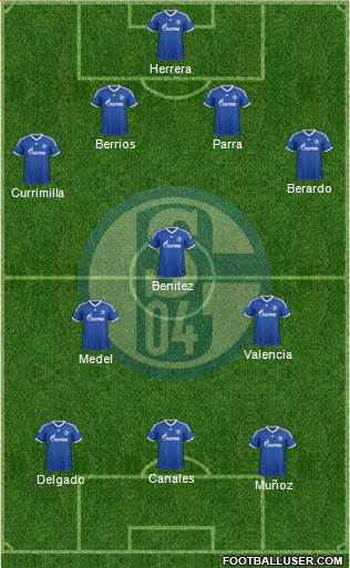 FC Schalke 04 Formation 2014