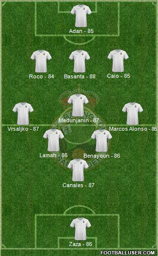 R. Racing Club S.A.D. Formation 2014