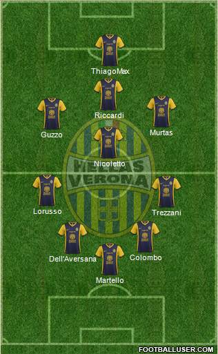 Hellas Verona Formation 2014