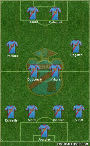 Arsenal de Sarandí Formation 2014