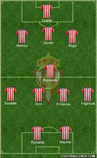 Real Sporting S.A.D. Formation 2014