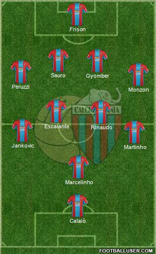 Catania Formation 2014