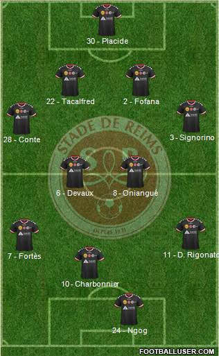 Stade de Reims Formation 2014