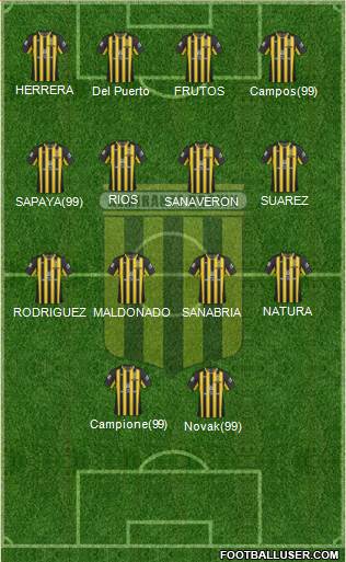 Almirante Brown Formation 2014