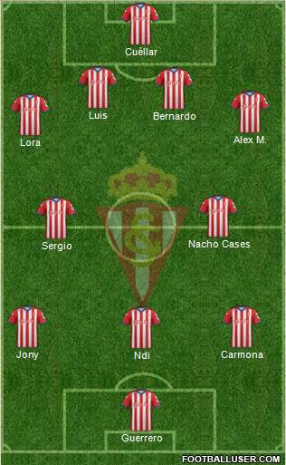 Real Sporting S.A.D. Formation 2014