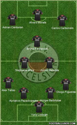 SBV Excelsior Formation 2014