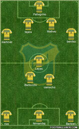 Defensa y Justicia Formation 2014