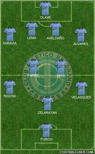 Belgrano de Córdoba Formation 2014