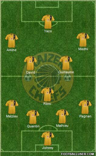 Kaizer Chiefs Formation 2014