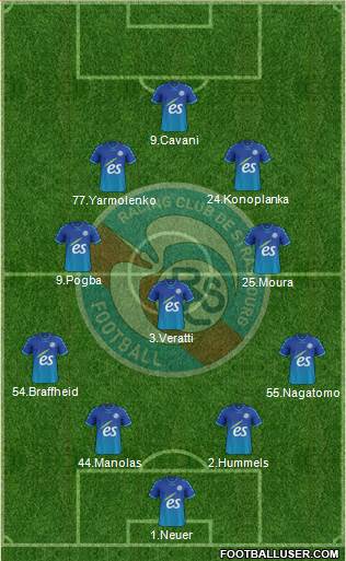 Racing Club de Strasbourg-Football Formation 2014