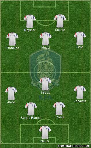 South Korea Formation 2014