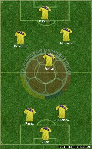 Colombia Formation 2014