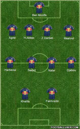 New York Red Bulls Formation 2014