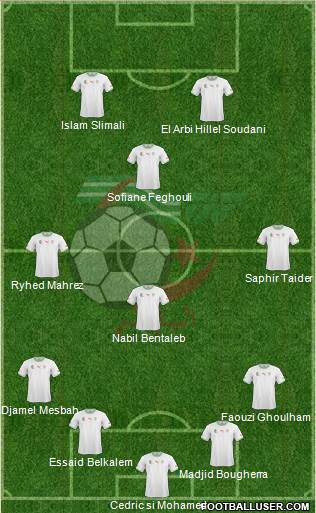 Algeria Formation 2014