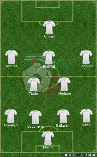 Algeria Formation 2014