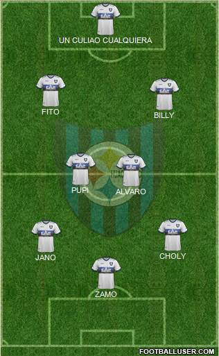 CD Huachipato Formation 2014