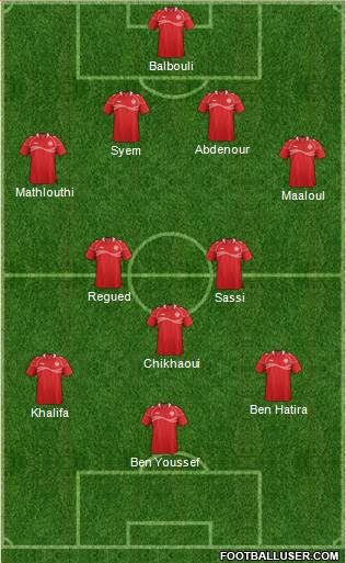 Tunisia Formation 2014