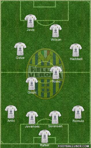 Hellas Verona Formation 2014